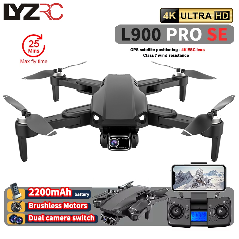 L900 Pro SE MAX GPS Drone 4K P - Drone Gimbal Brushless review and price