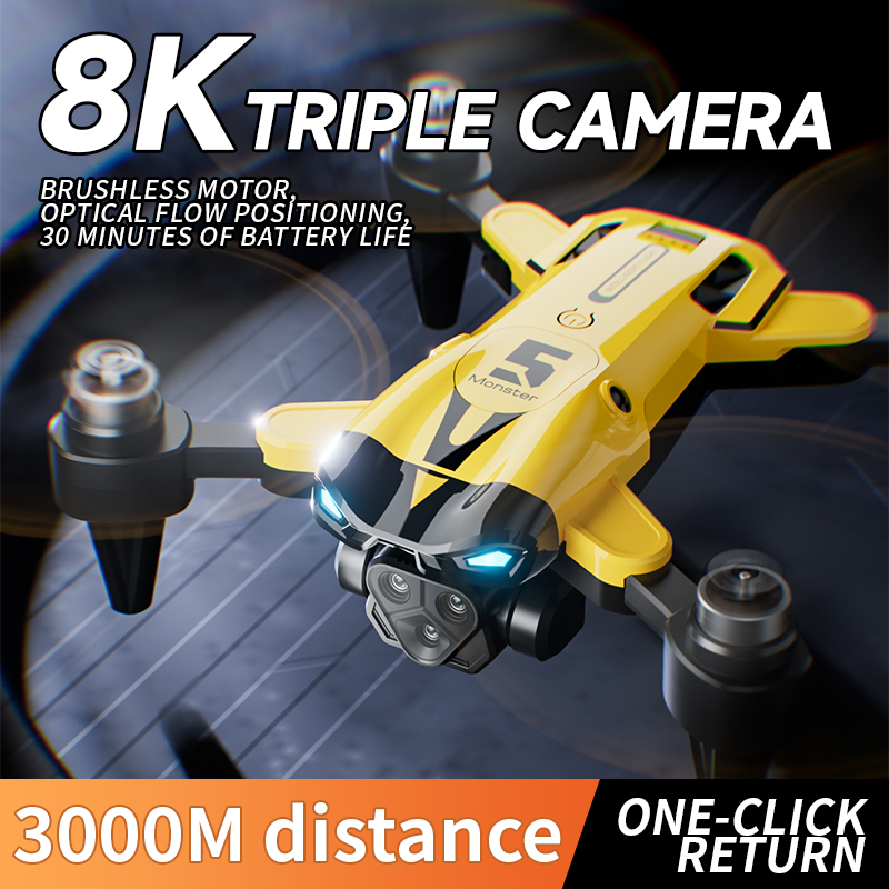 Brushless RC Drone 8K Triple C - Drone Gimbal Brushless review and price
