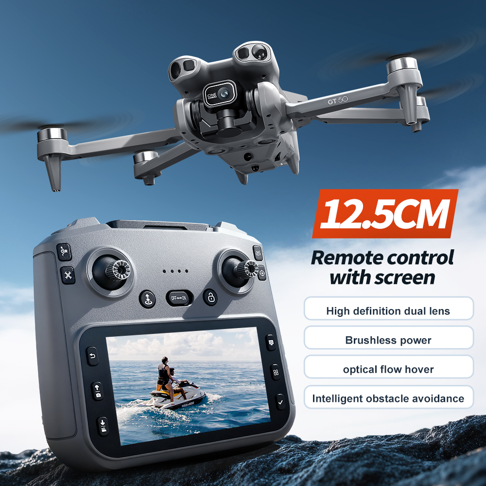 GT50 Obstacle Avoidance Drone  - Drone Gimbal 3 Axis review and price