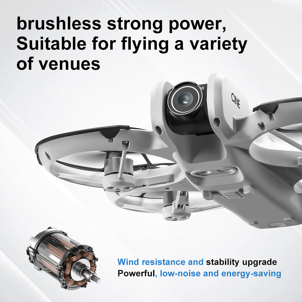 V666 Foldable Mini Drone 4K Du - Drone Gimbal Brushless review and price