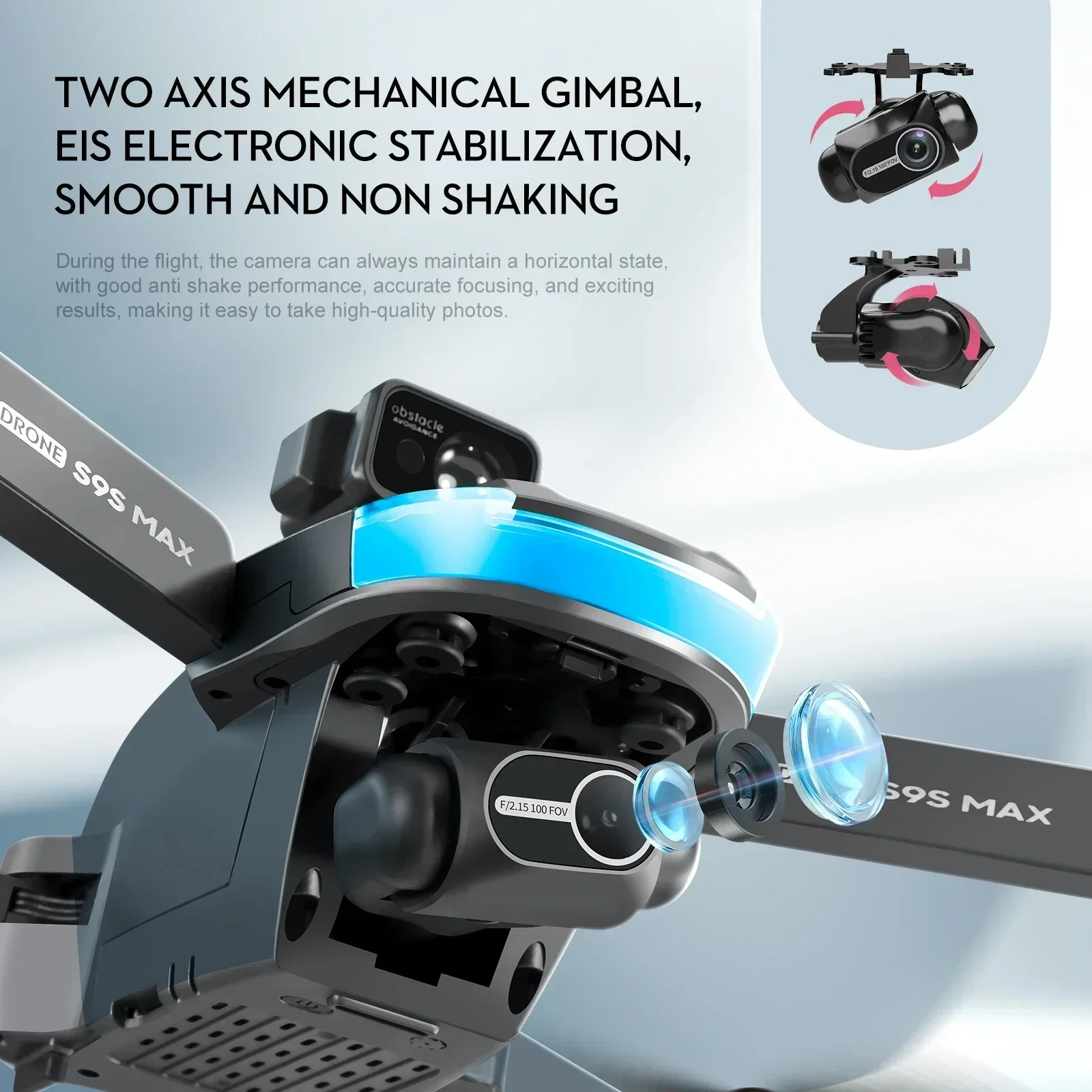 S9S GPS Drone 4k Profesional 8 - Drone Gimbal Mount review and price
