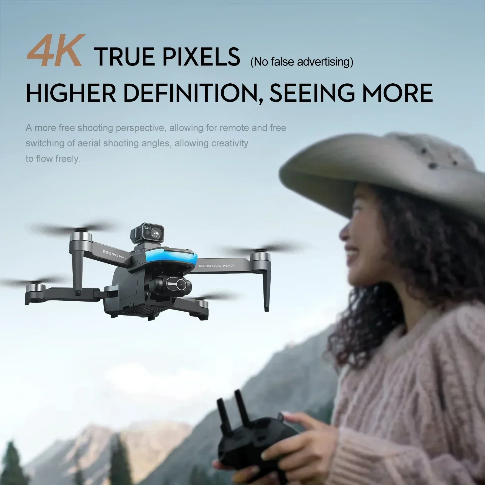 S9S GPS Drone 4k Profesional 8 - Drone Gimbal Mount review and price